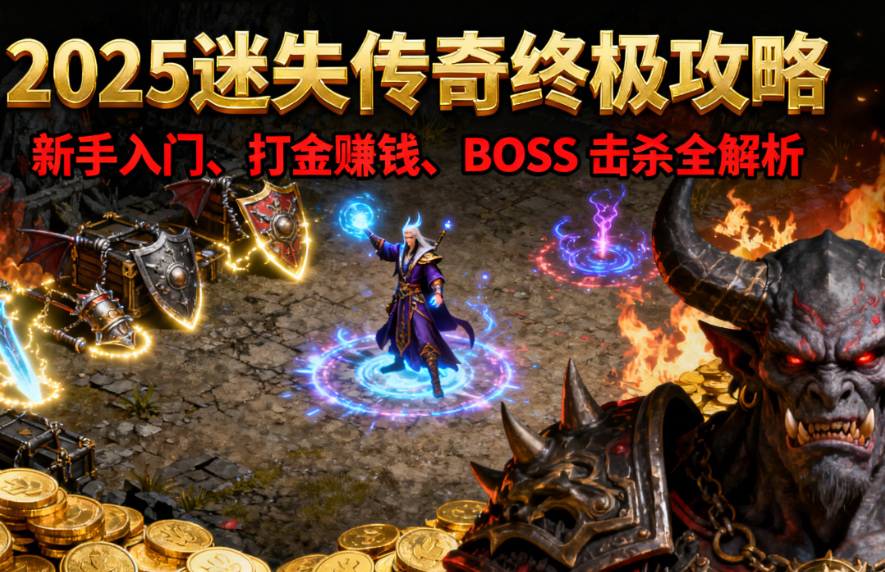 2025 迷失传奇私服终极攻略:新手入门、打金赚钱、BOSS 击杀全解析