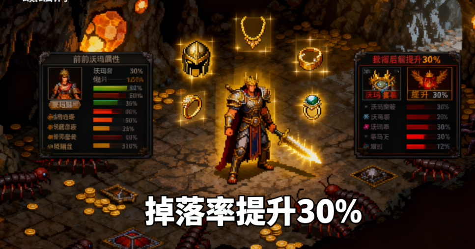 传奇私服沃玛套装获取:蜈蚣洞刷取技巧+掉落率提升30% 传奇私服沃玛套装获取:蜈蚣洞刷取技巧+掉落率提升30%